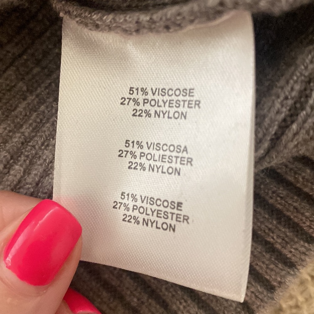 Robertson + Rodeo Grey Sweater - L - Picture 3 of 6
